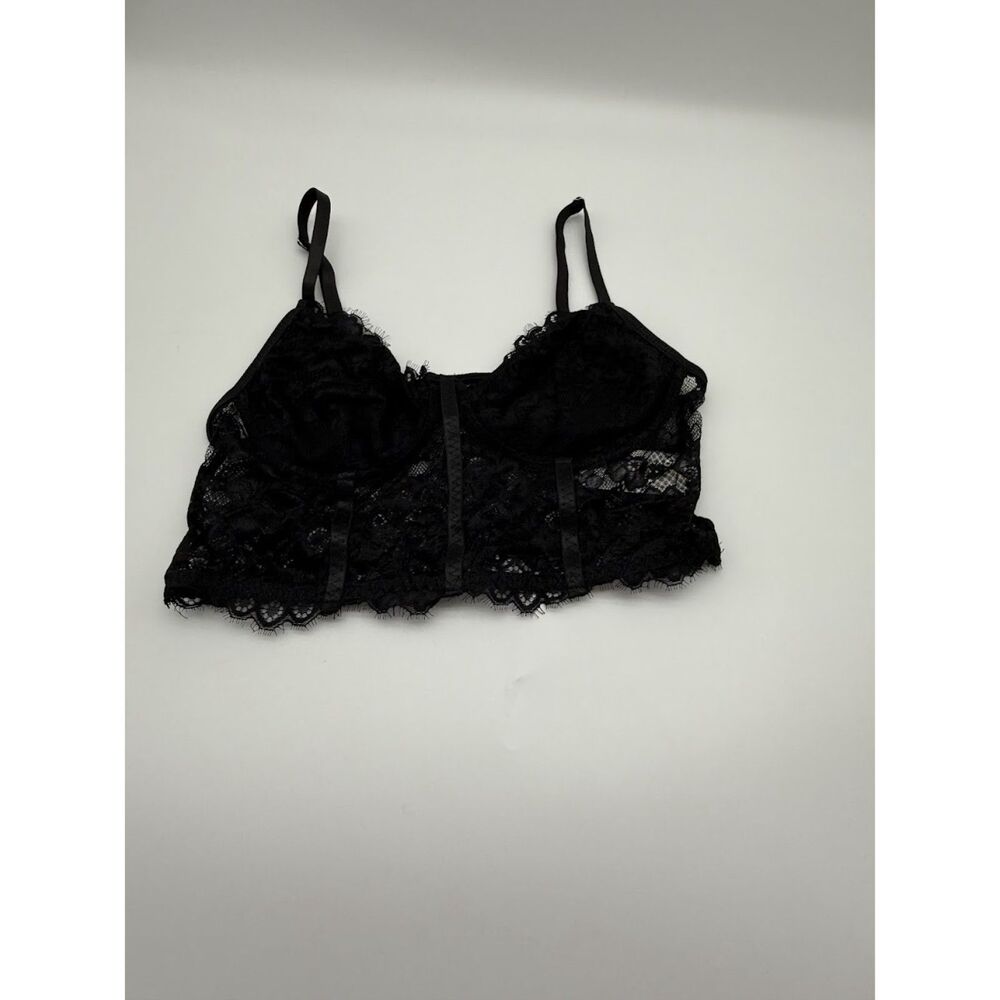 Lace Bralette black size XS